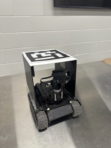 Finished rover unit, ready for a test run